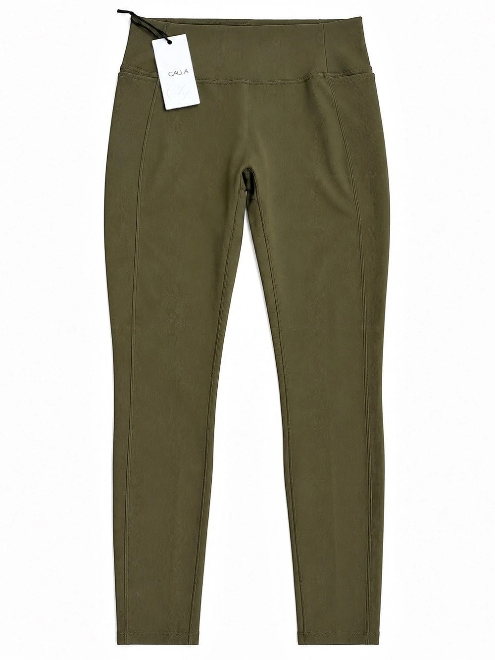 NWT! Calia Women's Essential Rib Legging High-Rise Green XL